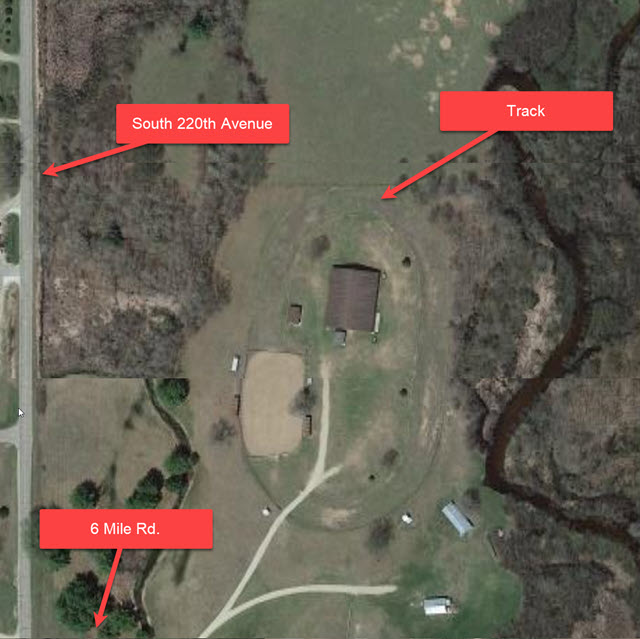 Hornes Speedbowl - Aerial Photo - Thanks To Anthony For Location (newer photo)